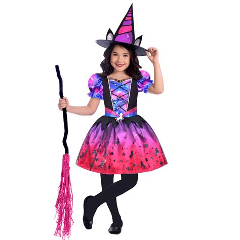 Mystical witch costume with unicorn details